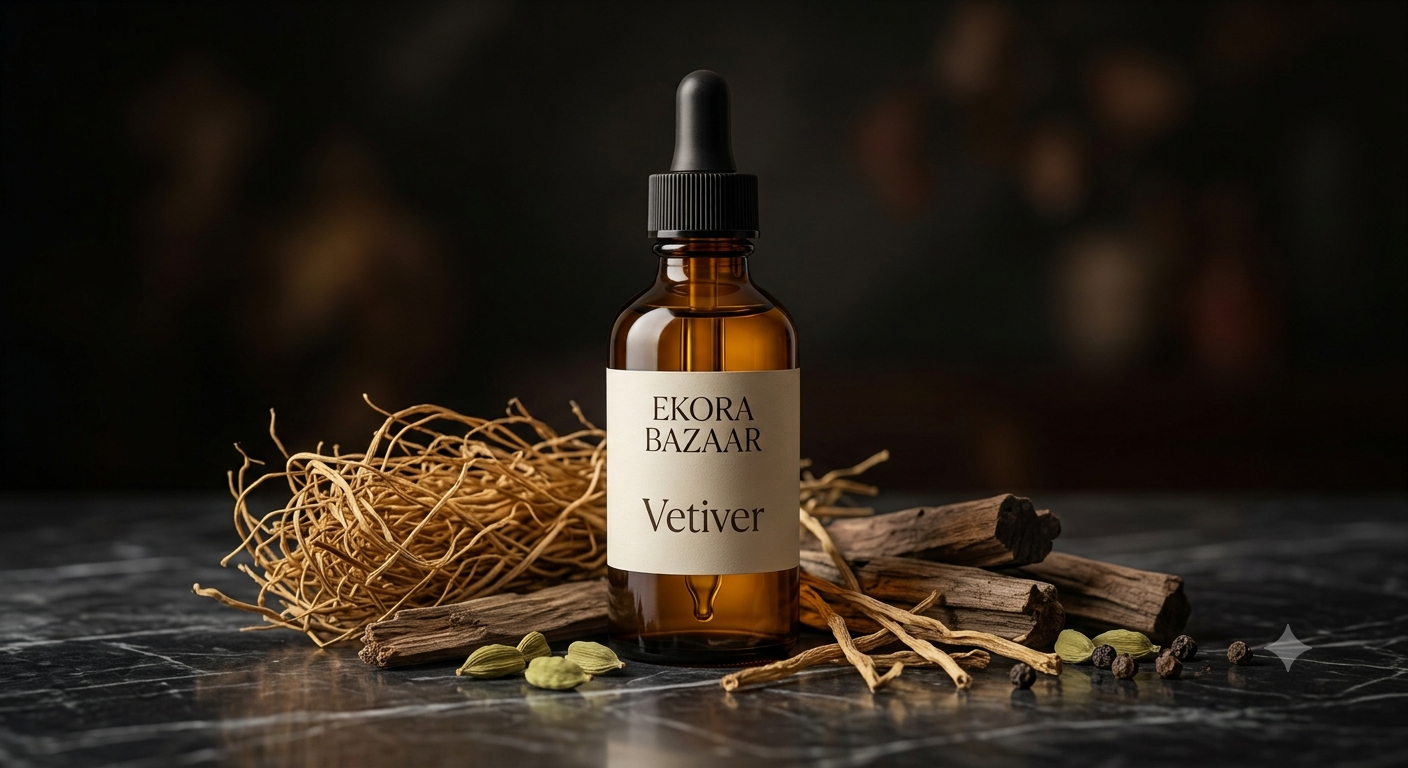 Vetiver Fragrance Oil (skin safe)(cold process stable)(candle)
