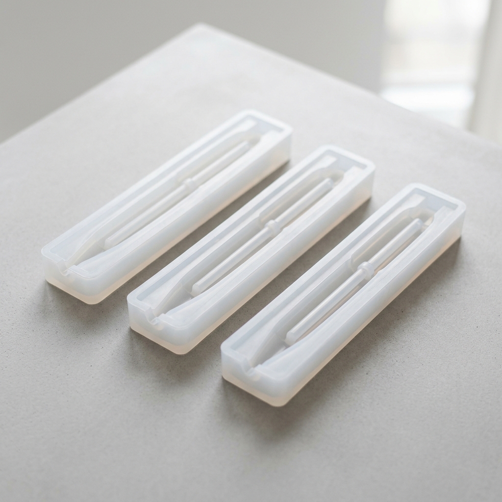 PEN MAKING RESIN BALLPOINT PEN SILICONE MOULD 3PC SET